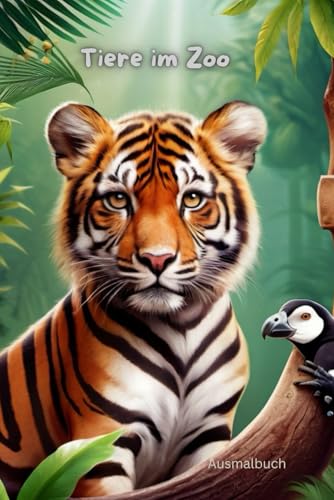 Buchcover Tiere im Zoo