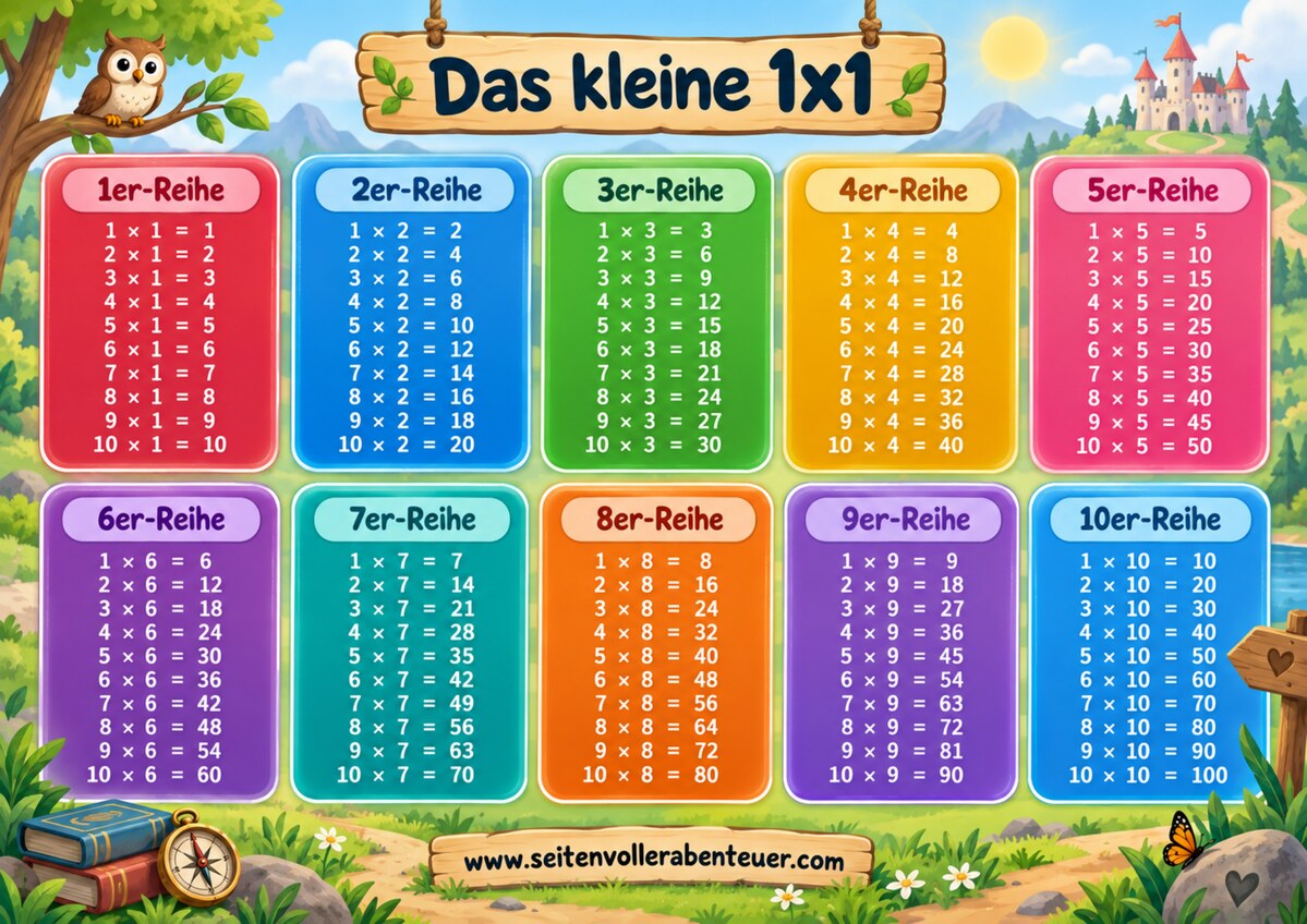 Vorschau der ersten Seite: Das kleine 1×1