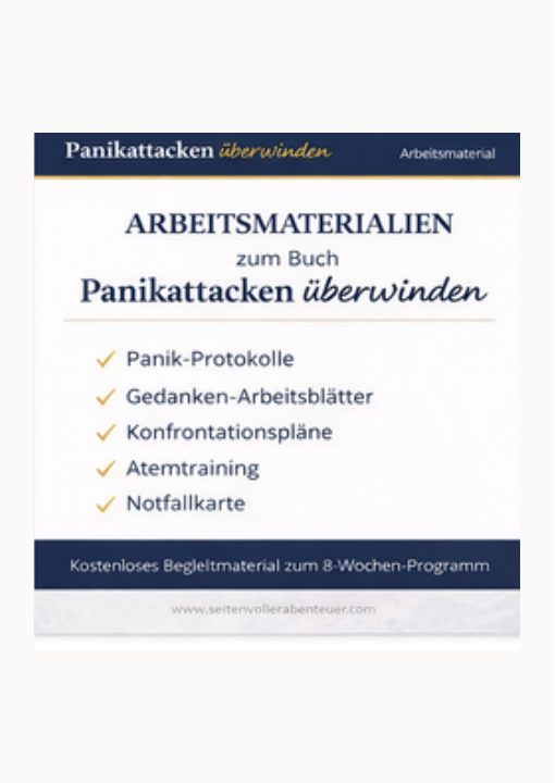 Vorschau der ersten Seite: Arbeitsmaterial zum Buch „Panikattacken überwinden“