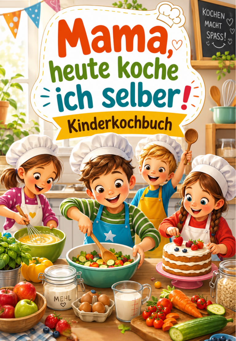 Kinderkochbuch Mama heute koche ich selber Seitenvollerabenteuer