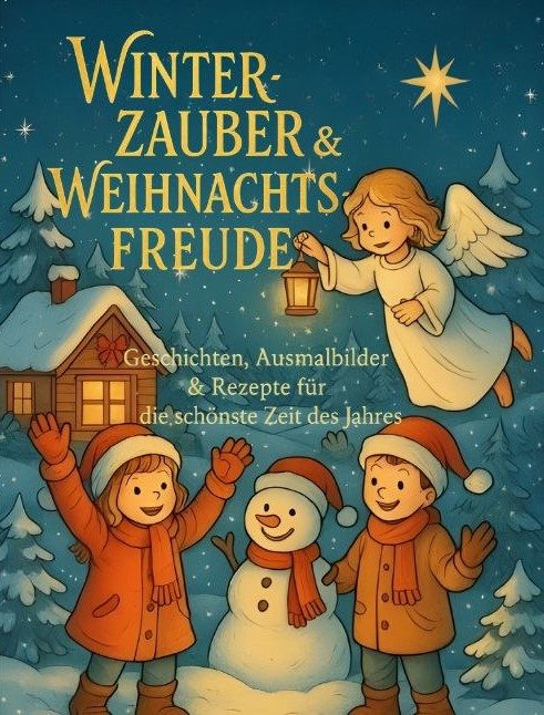 Buchcover ‚Nikolo & Krampus – Winterzauber in den Alpen‘ Seitenvollerabenteuer