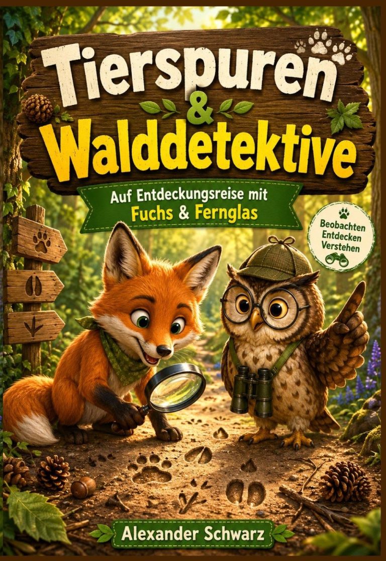 Tierspuren und Walddetektive Seitenvollerabenteuer
