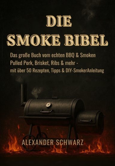 „Food-Foto aus dem Grillbuch ‚Die Smoke Bibel‘ – zeigt saftige Rippchen mit rauchigem BBQ-Duft.“